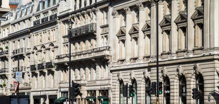 Pall Mall buildings, London, England, U.K.