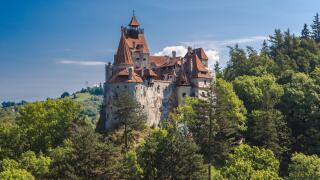 Romania, Transylvania, Bran City, Bran Castle, Dracula Castle,
