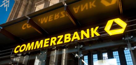 Commerzbank Logo Leipzig Germany