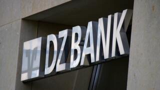 Markenname: "DZ Bank", Berlin.