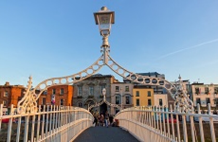 Dublin bridge Ireland