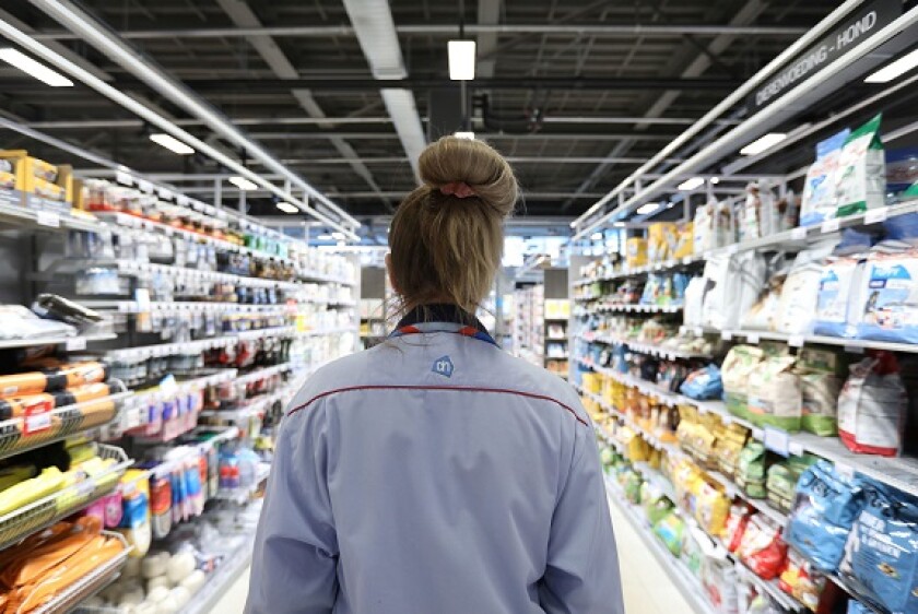 Ahold Delhaize Albert Heijn store from Alamy 30Mar23 575x375