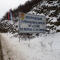 Entering the self-governing Republika Srpska (Serb Republic) on the road towards  Banja Luka, Bosnia & Herzegovina. Image shot 2012. Exact date unknown.