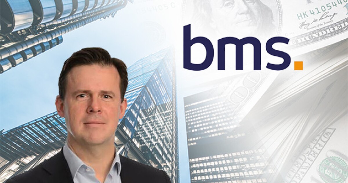 BMS’s Gormley London business inflow continues ‘at pace’ Insurance