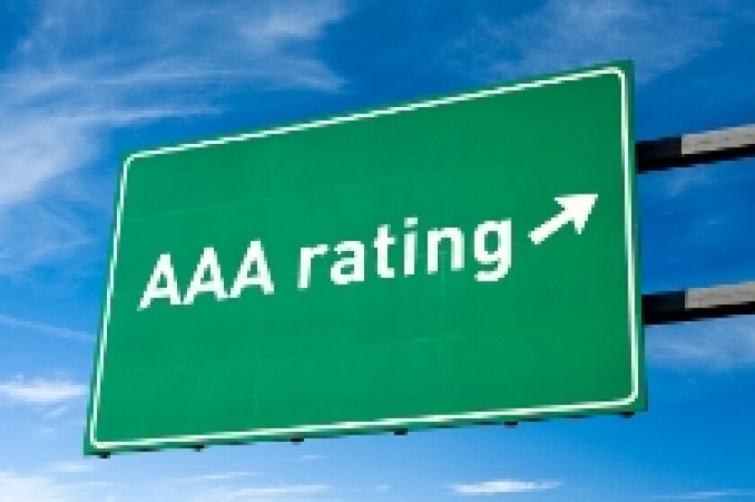 triple-A rating sign