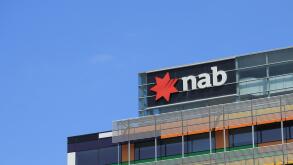 Logo of National Australia Bank NAB, One of the four largest bank in Australia and 17th in the world.
