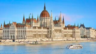 Hungarian Parliament building, Budapest, Hungary