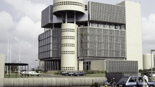BOAD building Lome in 1981 attrib By Fred P. M. van der Kraaij wikimedia commons 1Feb24.jpg