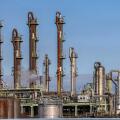 Industrial plant in the chemical park, OQ Chemicals plant Ruhrchemie, Oberhausen, North Rhine-Westphalia, Germany