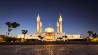 Sultan Qaboos Mosque near Nizza, Oman