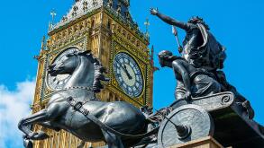 Boadicea Statue and Big Ben