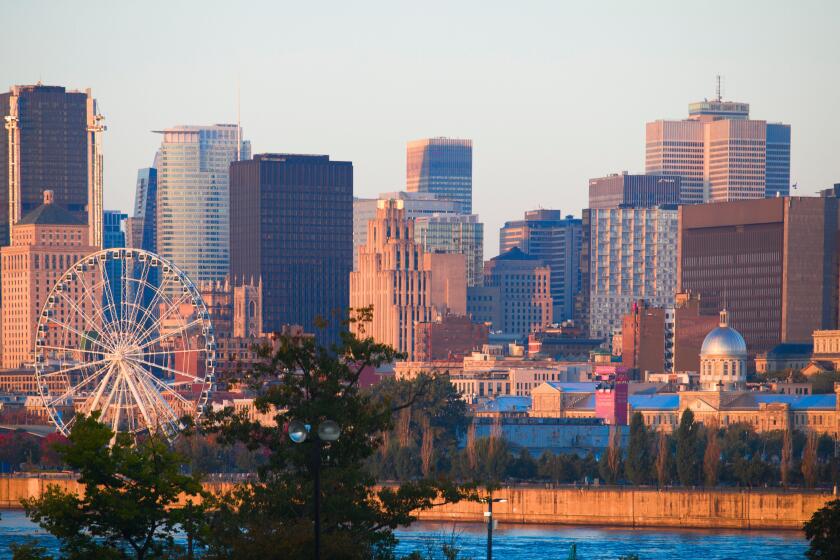 Canada, Quebec, Montreal, skyline, general view, panorama,