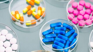 Pharmaceutical research, conceptual image.