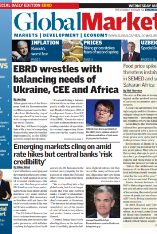 EBRD Wednesday, May 11