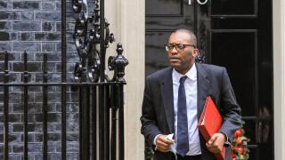 Westminster, London, UK. 30th Nov, 2021. Kwasi Kwarteng MP, Secretary of State for Business Energy and Industrial Strategy, Ministers attend a Cabinet Meeting at 10 Downing Street this morning. Credit: Imageplotter/Alamy Live News