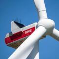RWE wind turbine near Bergheim-Paffendorf, NRW, Germany,