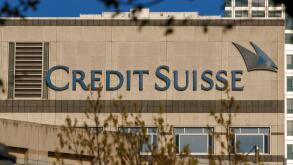 Credit Suisse offices at Canary Wharf, London England United Kingdom UK