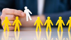 Ideal Client Or Job Candidate. Recruitment And Profile Selection Concept