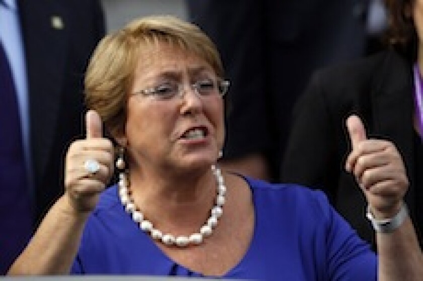 Chile, Michelle Bachelet