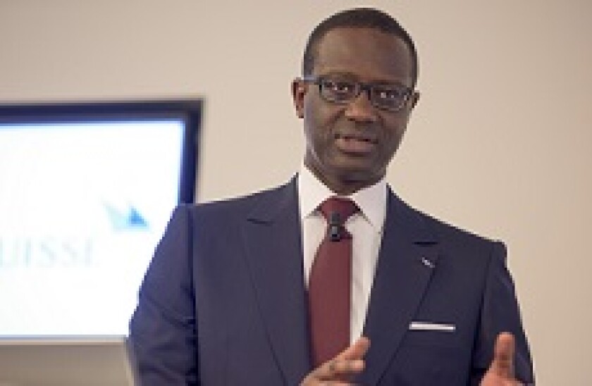 Tidjane Thiam source Credit Suisse 230x150