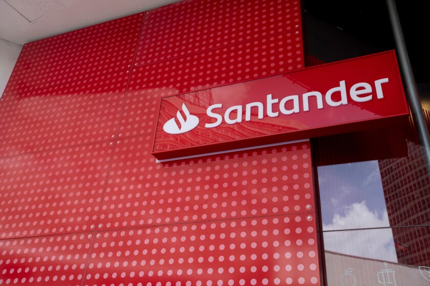 logo of Santander bank