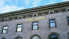 Exterior view of Jyske Bank building in Copenhagen Denmark    KATHY DEWITT. Image shot 08/2009. Exact date unknown.