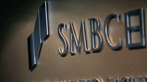 SMBC Nikko Securities' logo is pictured at its headquarters in Tokyo, Japan December 5, 2017. Picture taken December 5, 2017.  REUTERS/Kim Kyung-Hoon