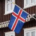 Icelandic Flag On A House; Stykisholmur, Snaefellsnes, Iceland