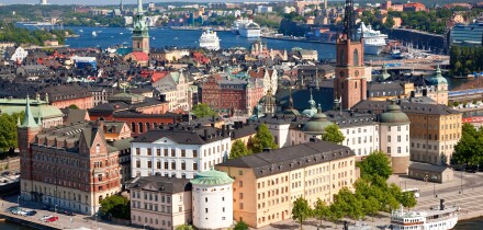 View over Gamla Stan, Stockholm, Sweden