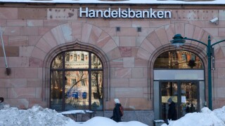 Bank in downtown Helsinki