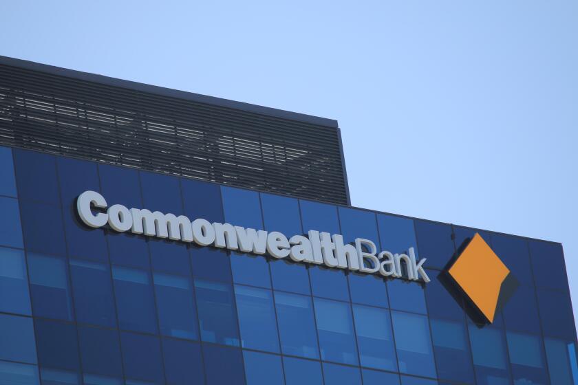 Logo of Commonwealth Bank of Australia CBA, one of the four largest bank in Australia
