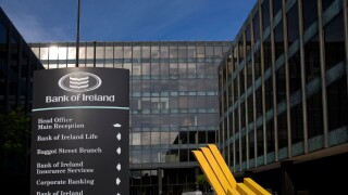 Bank  of Ireland headquarters, Baggot St. Dublin. Image shot 2009. Exact date unknown.