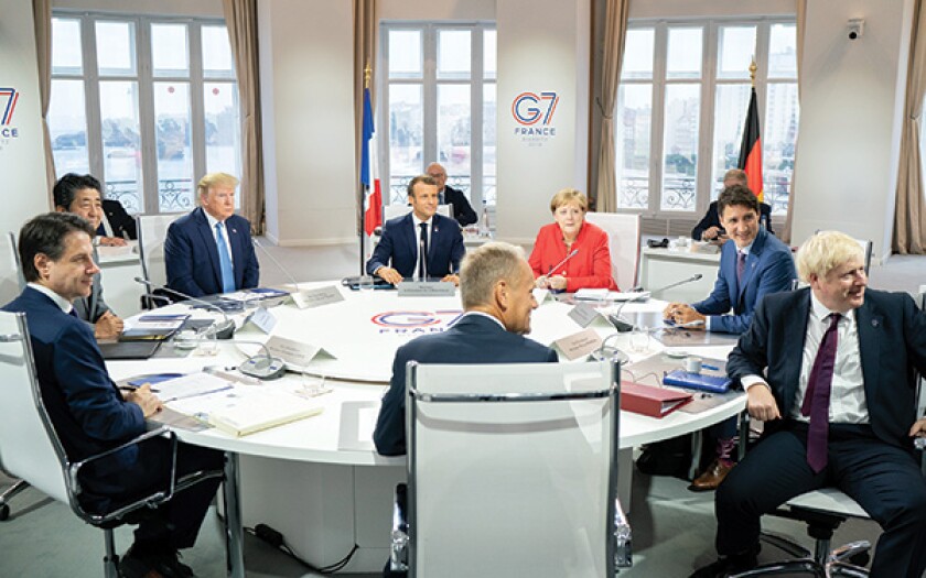 The G7 in Biarritz