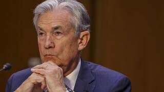 Washington, United States. 22nd June, 2022. Jerome Powell, Federal Reserve Chair speaks at the Senate Banking, Housing, and Urban Affairs Hearing on Semiannual Monetary issues on Capitol Hill Washington, DC on Wednesday, June 22, 2022. Photo by Tasos Kato