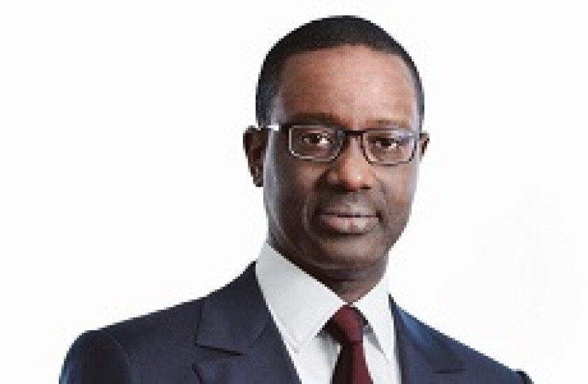 Tidjane Thiam source Credit Suisse 230x150