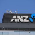 Logo of Australia and New Zealand Bank ANZ, one of the four largest bank in Australia and the largest in New Zealand.