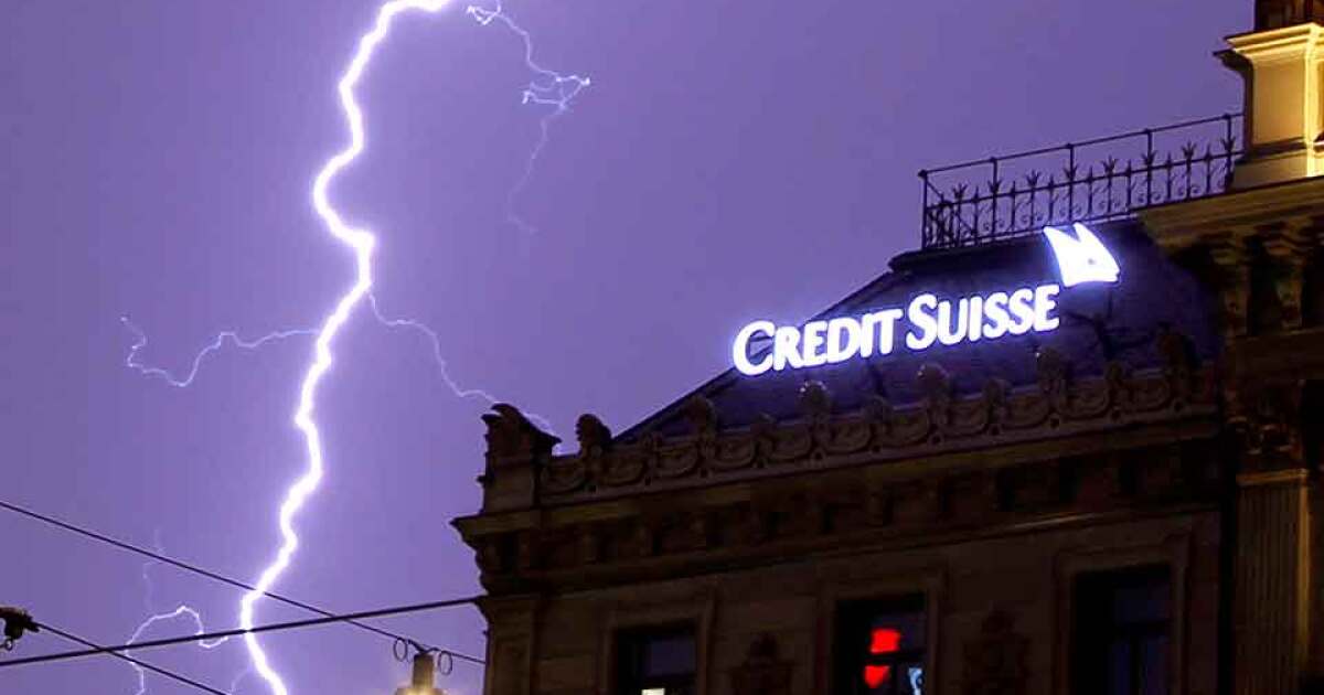 Credit Suisse trading update piles further pressure on management - Euromoney magazine