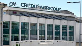 Arles Provence France Credit Agricole bank and offices in Bouches-du-Rhone Provence-Alpes-Cote d'Azur