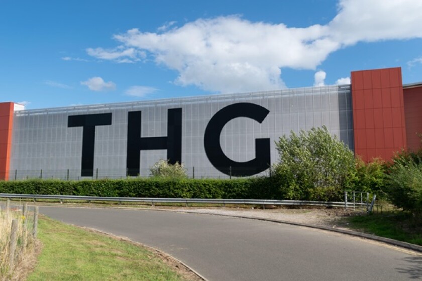 THG The Hut Group fulfilment centre, Sunbank Lane, Altrincham, Greater Manchester