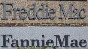 Bildnummer: 54342439  Datum: 08.07.2010  Copyright: imago/Xinhua
 Photo taken on July 8, 2010 shows the logo of Freddie Mac and Fannie Mae in the United States. The United States economy encountered a decline in the second quarter with a 2.4 percent econo