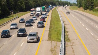 summer highway traffic