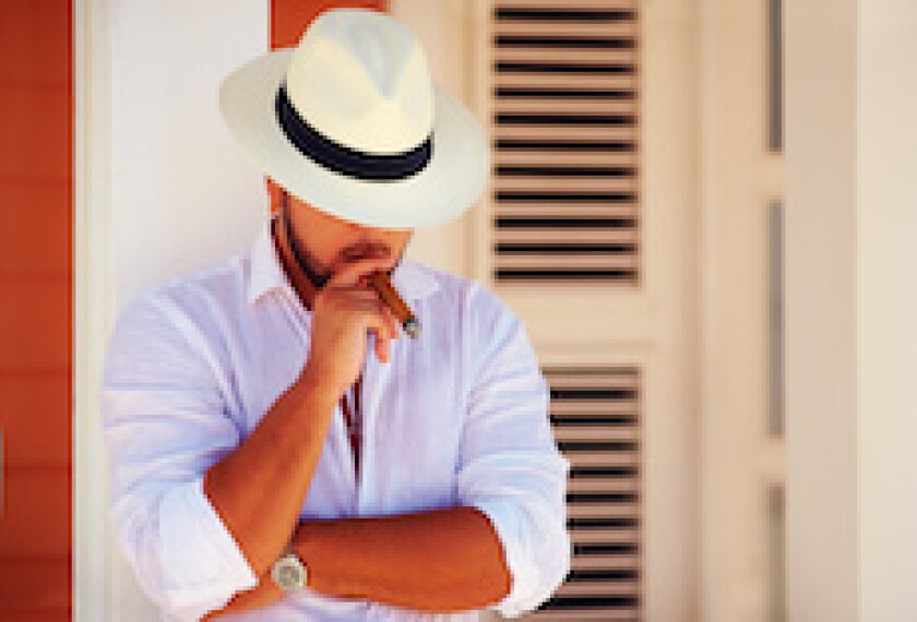 Panama, hat, cigar, LatAm