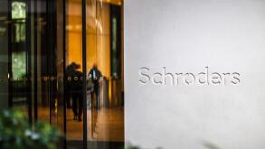 Schroders PLC Head Office HQ at 1 London Wall Place in the City of London Financial District. Multinational Asset Management Company, founded in 1804.