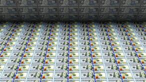 Printing Money New 100 Dollar Bills