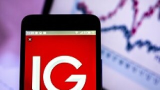 IG group spread betting phone from Alamy 230x150