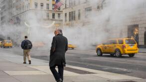 United States New York Manhattan Midtown 5th avenue in winter