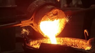 Molten steel in mill from Fotolia 230x150