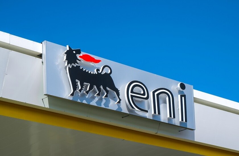 "Eni" services on A10 Autoroute near Bordeaux, France.