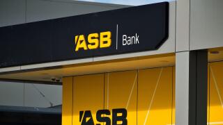 AUCKLAND, NEW ZEALAND - Apr 26, 2019: Auckland / New Zealand - April 26 2019: ASB Bank drive-in banking at Botany Town Centre