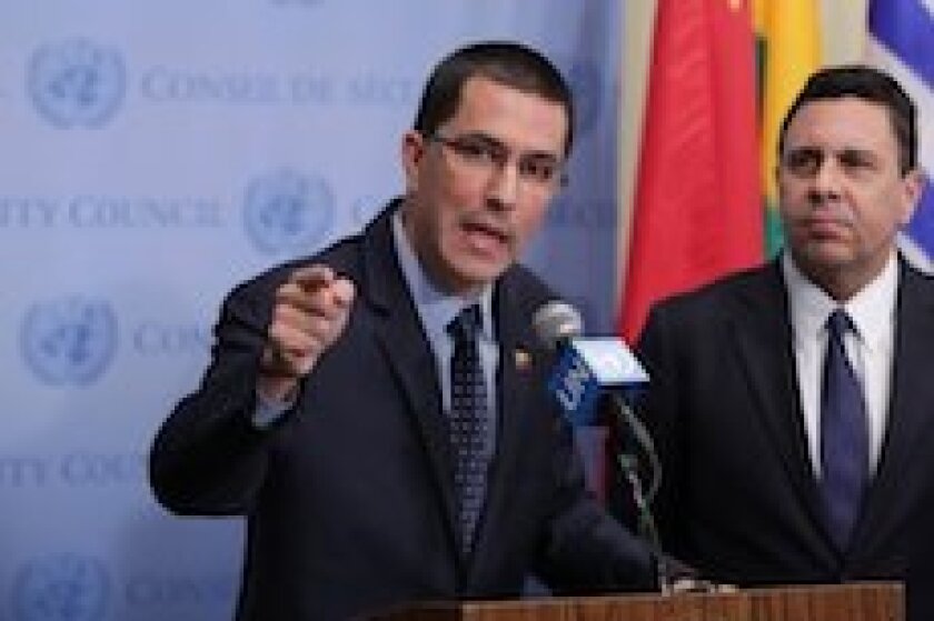 Jorge Arreaza, Venezuela, foreign minister, LatAm